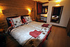 Ski Chalet Athenaise bedroom, skiing in Val d'Isere, France at Independent Ski Links