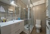Bathroom in apartment Les Chalets du Jardin Alpin Val d'Isere at Independent Ski Links
