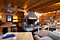 Catered Chalet Cecilia living area, Meribel, France at Independent Ski Links