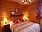 Catered Ski Chalet Fitzroy bedroom, skiing in Courchevel 1650, France at Independent Ski Links