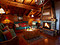 Catered Ski Chalet Fitzroy living area, skiing in Courchevel 1650, France at Independent Ski Links