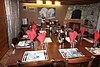Ski Chalet Grand Athenaise dining room, skiing in Val d'Isere, France at Independent Ski Links Ski Chalet Grand Athenaise dining room, skiing in Val d'Isere, France at Independent Ski Links