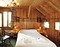 Catered ski Chalet Du Bois double bedroom, skiing in Morzine, France at Independent Ski Links
