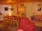Self-catering Apartment Piste 31 dining area, skiing in Meribel, France at Independent Ski Links