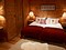 Catered Ski Chalet Hermine twin bedroom, skiing in Courchevel 1850, France at Independent Ski Links