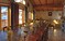 Catered Ski Chalet Isabelle dining room Tignes at Independent Ski Links