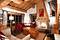 Catered Chalet Kloster living area, skiing in Val d'Isere, France at Independent Ski Links