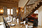 Catered ski Chalet Laetitia dining area, skiing holidays in Meribel, France at Independent Ski Links