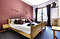 Catered chalet hotel Les Grangettes bedroom Meribel at Independent Ski Links