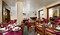 Catered chalet hotel Les Grangettes dining room Meribel at Independent Ski Links