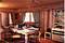 Catered Chalet Marielaine dining room, skiing in Meribel, France at Independent Ski Links