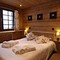 Catered Ski Chalet Le Marmotton double bedroom, skiing in Meribel, France at Independent Ski Links