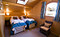 Chalet Nant De Morel Bedroom at Independent Ski Links