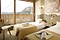Catered Chalet Perdrix Blanche bedroom, skiing in Courchevel, France at Independent Ski Links