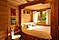 Chalet Petit Gibus alcove bedroom, skiing in Meribel, France at Independent Ski Links