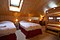 Catered Chalet Quatre Merle twin bedroom, Meribel, France at Independent Ski Links