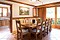 Chalet Serpolet dining room Meribel at Independent Ski Links Chalet Serpolet dining room Meribel at Independent Ski Links