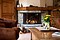 Chalet Serpolet fireplace Meribel at Independent Ski Links Chalet Serpolet fireplace Meribel at Independent Ski Links
