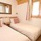 Catered Ski Chalet Snowbel twin/double bedroom, skiing in Meribel, France at Independent Ski Links