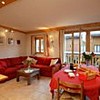 Catered Ski Chalet Snowbel living area, skiing in Meribel, France at Independent Ski Links Catered Ski Chalet Snowbel living area, skiing in Meribel, France at Independent Ski Links