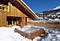 Catered chalet Taiga Lodge hot tub, skiing in Meribel, France at Independent Ski Links