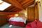Catered ski Chalet Yankee Lodge bedroom, skiing in Meribel, France at Independent Ski Links
