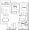 Self catering apartment Chatelet A9 plan, skiing in Montaret, France at Independent Ski Links