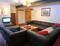 Chalet Eagles Nest Sofas and TV at Independent Ski Links
