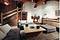 Catered chalet The Farmhouse living room, skiing in Val d'Isere, France at Independent Ski Links Catered chalet The Farmhouse living room, skiing in Val d'Isere, France at Independent Ski Links