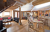 Chalet Foxtrot living area, skiing in Val d'Isere, France at Independent Ski Links Chalet Foxtrot living area, skiing in Val d'Isere, France at Independent Ski Links