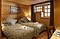 Chalet Les Trois Coeurs bedroom Meribel at Independent Ski Links