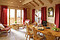 Catered Ski Chalet Louisa dining area, skiing holidays in Alpe D'Huez, France at Independent Ski Links Catered Ski Chalet Louisa dining area, skiing holidays in Alpe D'Huez, France at Independent Ski Links