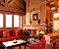 Catered Chalet Mariefleur living area, skiing in Meribel, France at Independent Ski Links Catered Chalet Mariefleur living area, skiing in Meribel, France at Independent Ski Links