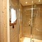 Catered Ski Chalet Le Marmotton shower, skiing in Meribel, France at Independent Ski Links Catered Ski Chalet Le Marmotton shower, skiing in Meribel, France at Independent Ski Links