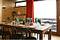 Catered Chalet Les Martins A dining room skiing holidays in Tignes France at Independent Ski Links Catered Chalet Les Martins A dining room skiing holidays in Tignes France at Independent Ski Links