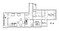 Self catering apartment Nant 9 floor plan, skiing in Mottaret, France at Independent Ski Links Self catering apartment Nant 9 floor plan, skiing in Mottaret, France at Independent Ski Links
