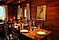 Chalet Petit Gibus dining area, skiing in Meribel, France at Independent Ski Links