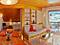 Self-catering Residence Pistes living area, skiing in Meribel, France at Independent Ski Links