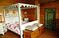 Catered Chalet Plein Sud master bedroom, skiing in Courchevel, France at Independent Ski Links Catered Chalet Plein Sud master bedroom, skiing in Courchevel, France at Independent Ski Links