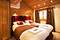 Catered Chalet Valdez Suite bedroom, skiing in Morzine, France at Independent Ski Links