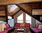 Catered ski Chalet L'Arc living area, skiing holidays in Les Arcs, France at Independent Ski Links Catered ski Chalet L'Arc living area, skiing holidays in Les Arcs, France at Independent Ski Links